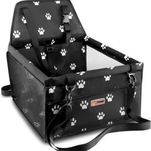 Petbobi Pet Reinforce Car Booster Seat for Dog Cat